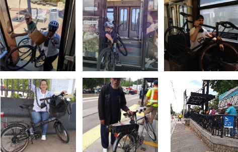 Carrying Bikes on Train