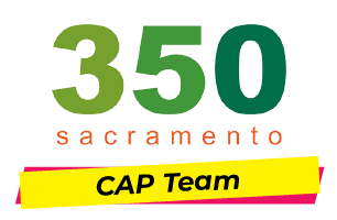 350 Sacramento CAP team logo