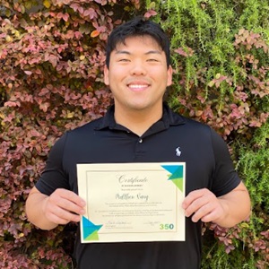 Mathew Vang 350 Fellow