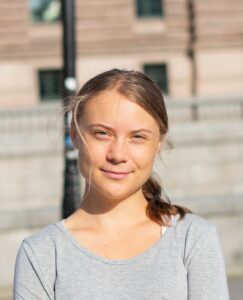Greta Thunberg Climate Activist - Photo by Kushal Das