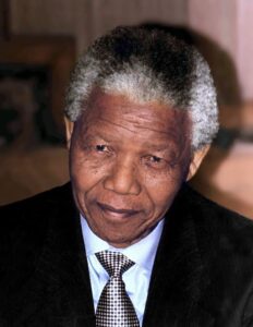Nelson Mandela - photo by John Mathew Smith