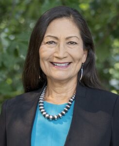 Deb Haaland - US Dept of Interior - Official Portrait