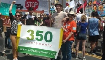 350 Sacramento Climate Justice March
